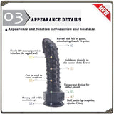 Faak 22Cm 8.7Inch Silicone Dildo Dong Sex Toy Anal 4.2Cm Thick Butt Plug Flesh