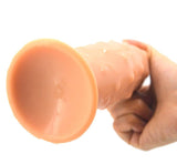 Faak 17.4Cm 6.9Inch Silicone Butt Plug Sex Toy Anal 6Cm Thick Dildo Dong Pink