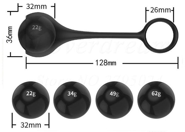 4 / Pcs  Dumbbells  Ring Ball Stretcher Weights Glans Trainer  & Ball Toys