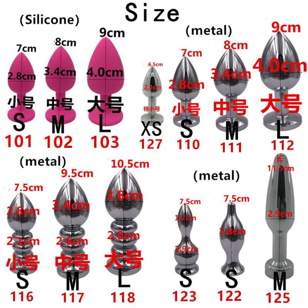 Black Fox Tail Anal Butt Plug Faux Fur Stainless Steel Cosplay  Pet Play Butt Plug Tails