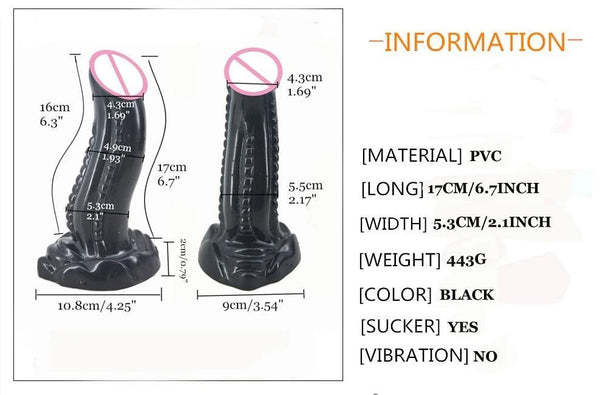 Mythical Creature Monster Dildo Dong Fantasy Dinosaur Large Fantasy Dildos
