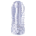 Male Clear Masturbator Penis Stroker Silicone Soft Transparent Pussy