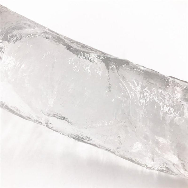 Realistic Clear Dildo Jelly  Balls Dong Suction Cup 4 Size Classic Realistic Dildos