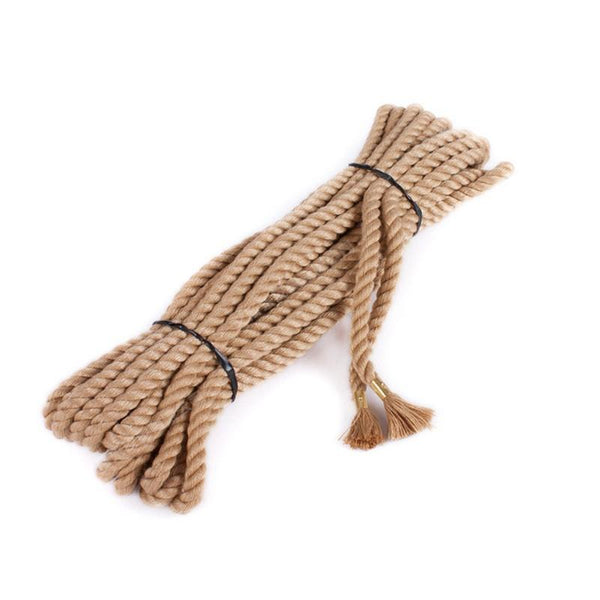 3 / 8 10M Soft Hemp Cotton Rope   Submissive Restraints Rope & Suspension