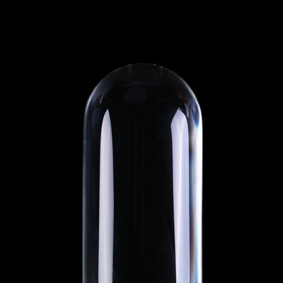 23Cm Glass Dildo  Anal Butt Plug Dong  Temperature Play Glass Dildos