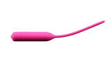 Black Pink Silicone Urethral Sound Beaded Penis Plug Vibrator