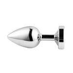 Colourful Light Anal Three Sizes Stainless Steel Metal Butt Plug