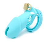 Soft Silicone Male Locking Chastity Device Penis Cage Cock Rings