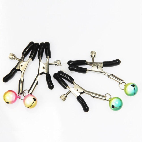 Cute Bell Nipple Clamps Breast Play   Restraints Nipple & Clitoral Toys