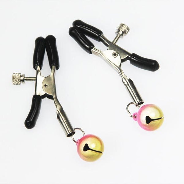 Cute Bell Nipple Clamps Breast Play   Restraints Nipple & Clitoral Toys