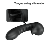 12 Speed Finger Vibrator Tongue Licking Clitoris Stimulation Sex Toy Women