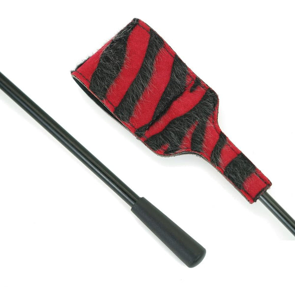 Spanking Crop Black Red Impact Play Toy Crops