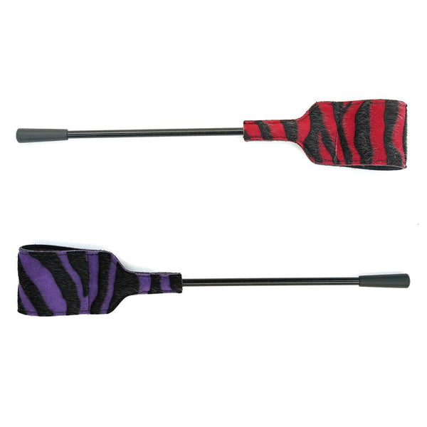 Spanking Crop Black Red Impact Play Toy Crops