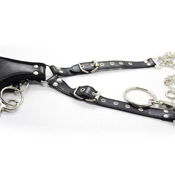 Black Leg Thigh Neck  Restraints Kit Fetish  Spreader Bar Spreader Bars