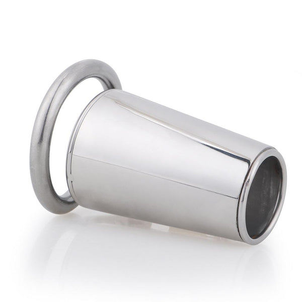 Stainless Steel Solid Cage Chastity Device Padlock  Ring  Fetish Chastity Toys