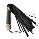 Bdsm Black Rubber Flogger Ass Spanking Sex Whip Impact Toy