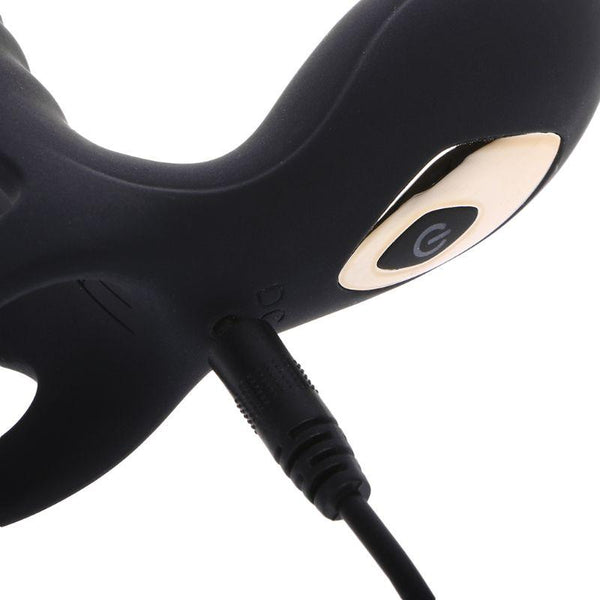 Double  Clitoral  10 Speeds Vibrating  Ring Couples  Rings