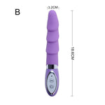 Purple Pink G Spot Vibrator 10 Speed Clitoris Stimulator Waterproof Women