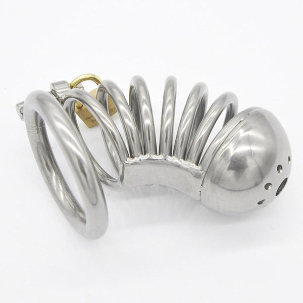 Stainless Steel  Cage Male Metal Chastity Device  Lock  Fetish Chastity Toys