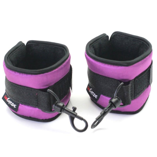 Satin Ankle Cuffs Bedroom Sex Restraints   Toys Kink Cuffs & Shackles