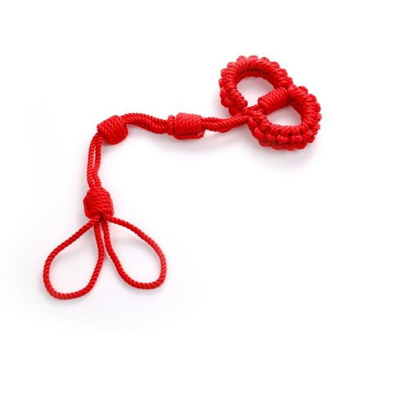 Shibari Rope Handcuffs Leash Restraints   Submissive Play Cuffs & Shackles