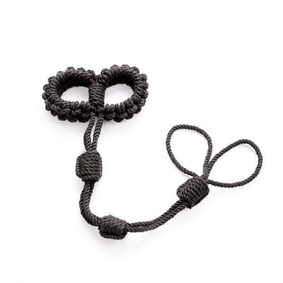 Shibari Rope Handcuffs Leash Restraints   Submissive Play Cuffs & Shackles