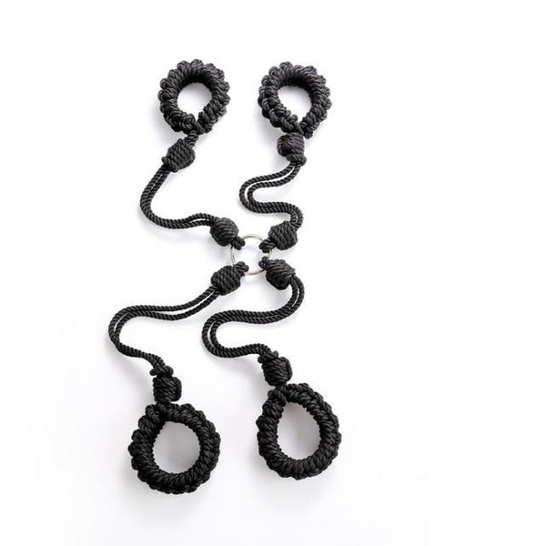 Braided Shibari Rope  Handcuffs Ankle Cuffs Restraints  Hogtie Cuffs & Shackles