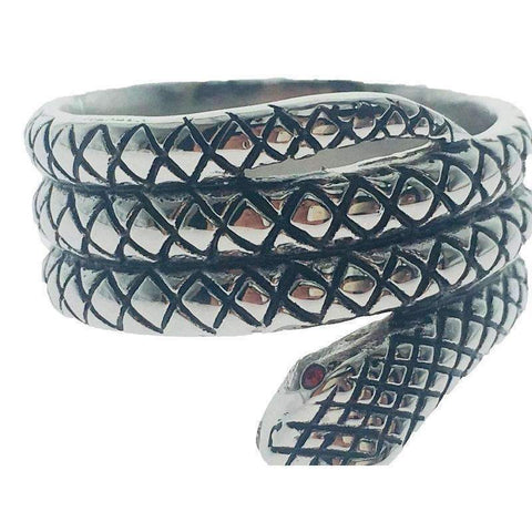 Metal Snake Cock Cobra Stainless Steel Male Glans Penis Ring