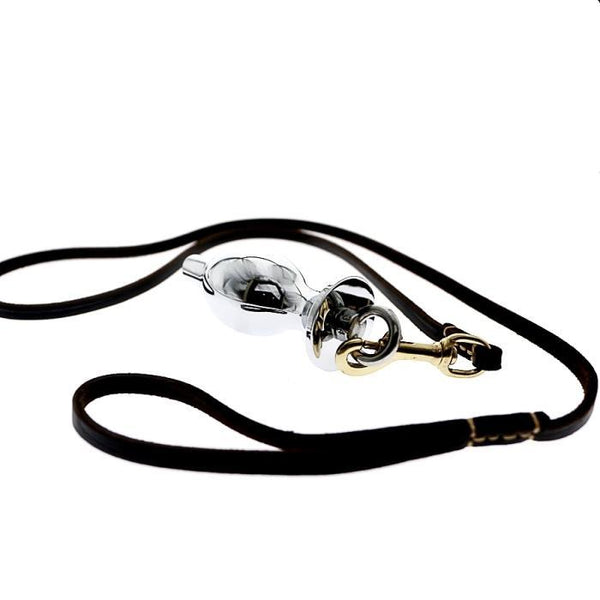 Metal Butt Plug With Leash  Toys Non Vibrating Butt Plugs