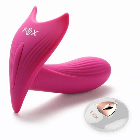 Sexy Fox Automatic Heating Wireless Wearable Dildo Vibrator Clitoral Stimulation