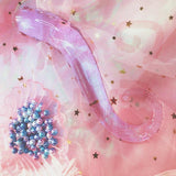 Seahorse Crystal Pink Pyrex Glass Dildo Spot Simulator Sex Toy