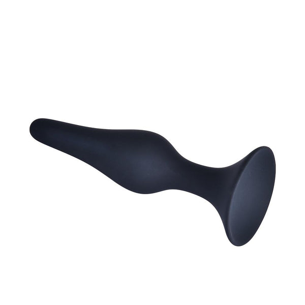 4Pcs / Set Anal Trainer Kit Soft Silicone Black Or Purple Butt Plug Non Vibrating Butt Plugs