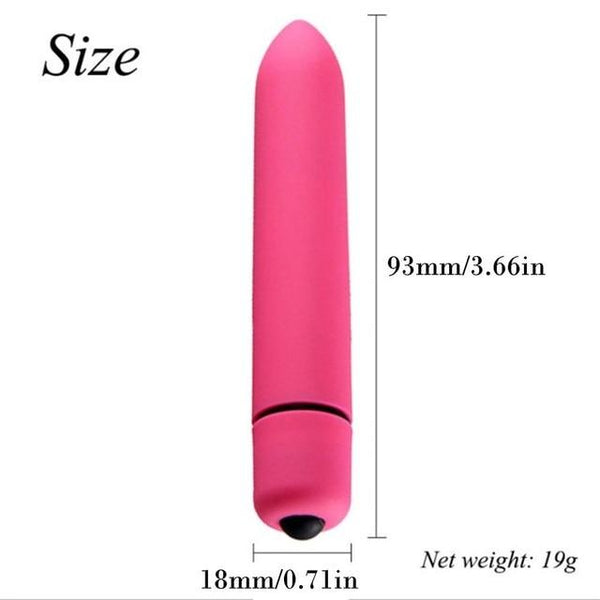 12 Colours Mini  10 Speeds Discreet Vibrations Bullets