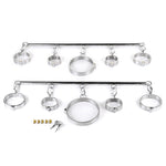 Stainless Steel Spreader Bar Shackles With Collar And Cuffs Bdsm Toys
