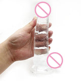 Jelly Realistic Flexible Penis Dong Cock And Balls Dildo Suction Cup