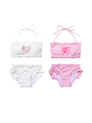 Cute Pink Wire Free Bra And Panties Set Lolita Kawaii Women Ddlg