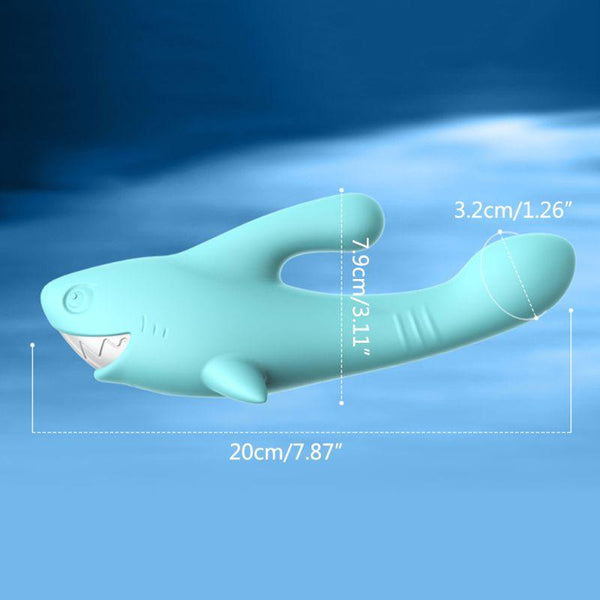 Blue Shark G Spot Clitoral Stimulation Rabbit  Sex Toy Rabbit s