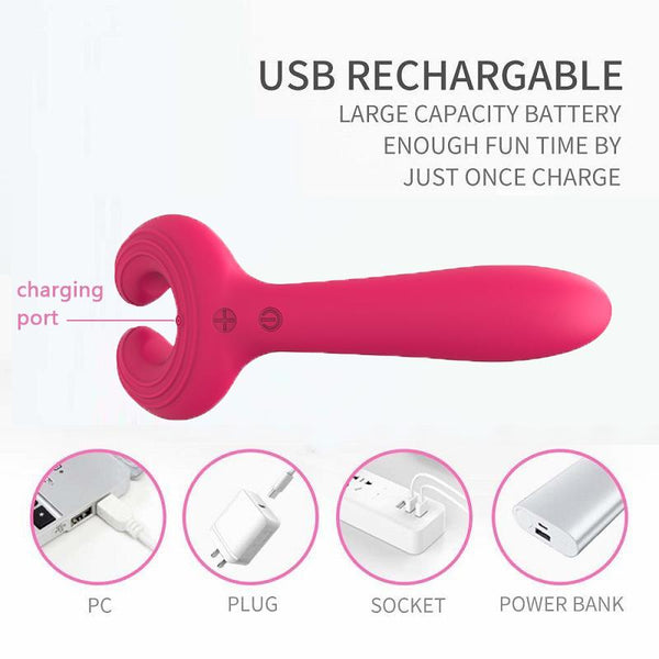 12 Modes Triple   Ring Clitoral Vibrations G Spot Stimulation G Spot s