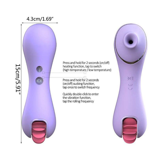 Sex Licking Tongue  Nipple Sucking Clitoral Suction Stimulator Clitoral s
