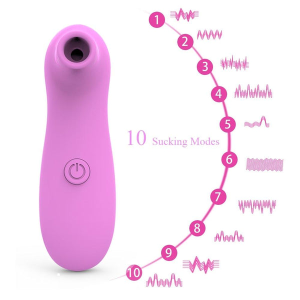 Clit  Oral Sex Suction Breast Massager Nipple Sucking Suction s