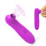 Clit Vibrator Oral Sex Suction Breast Massager Nipple Sucking