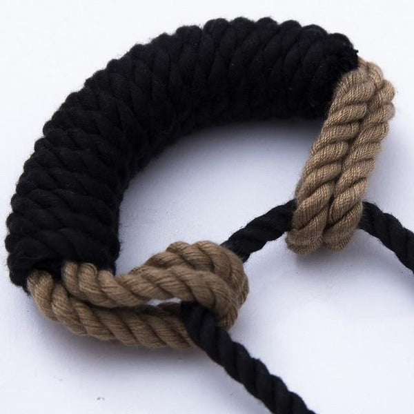 Shibari Rope Bit Gag Handmade  Restraints  Gags