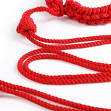 Shibari Rope Collar Leash Handmade Bondage Restraints Toys Bdsm
