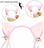 Kitten Cosplay Costume Cat Tail Ears Collar Paws Gloves Anime Lolita Gothic Set