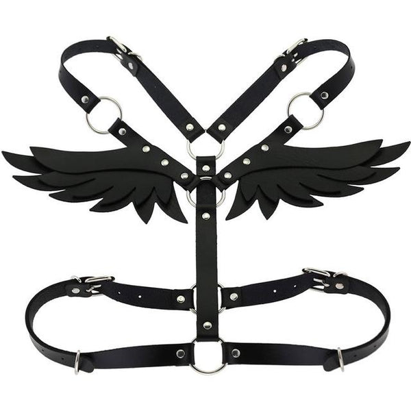 Angel Wings Body Harness 16 Colours  Fetish Clothing   Clothing