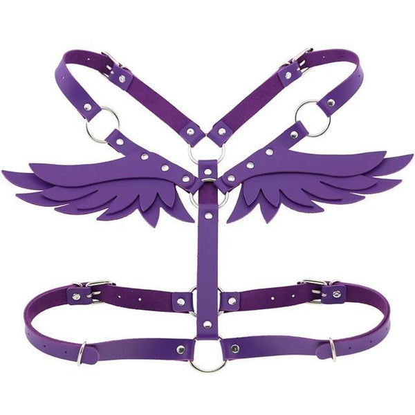 Angel Wings Body Harness 16 Colours  Fetish Clothing   Clothing