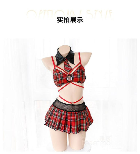 Women Schoolgirl Uniform Costume  Cosplay Women's Costumes