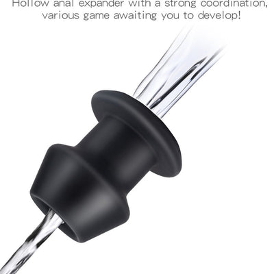 Huge Anal Plug Silicone Hollow Anus Speculum  Toys Non Vibrating Butt Plugs