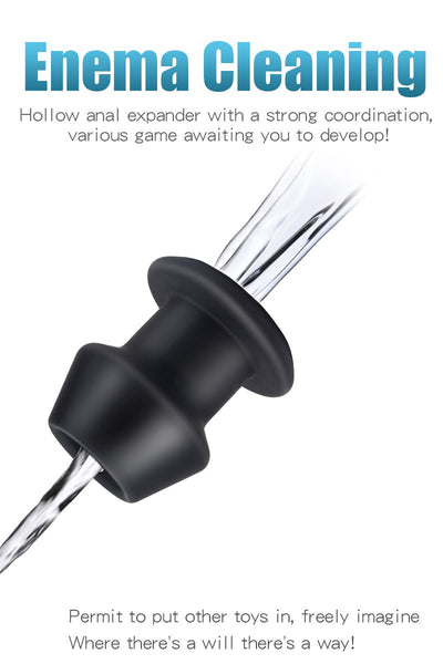 Huge Anal Plug Silicone Hollow Anus Speculum  Toys Non Vibrating Butt Plugs