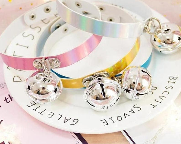 Kitten Bell Collar Punk Goth Choker Necklace   Accessories Collars & Leashes